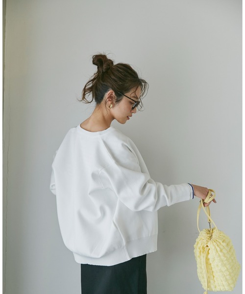 NANO universe（ナノユニバース）の「LB.04/ライトスポンディッシュメタルスナップカーディガン（カーディガン/ボレロ・レディース・ホワイト/ベージュ/グリーン/その他1/その他2・FREE）」の16枚目の写真