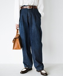 haco! | refined works デニムテーパードパンツ(デニムパンツ)