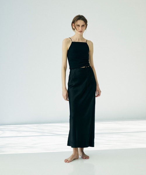 CEL ANSWER(シーイーエルアンサー)の「ツイーディーアメスリキャミソール(キャミソール・レディース・ホワイト/ブラック/ネイビー・FREE)」の7枚目の写真