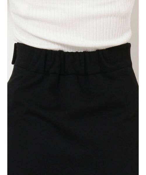 RESEXXY（リゼクシー）の「ポンチプリーツ切替スカパン（その他パンツ・レディース・ブラック/ベージュ・SMALL/MEDIUM）」の4枚目の写真