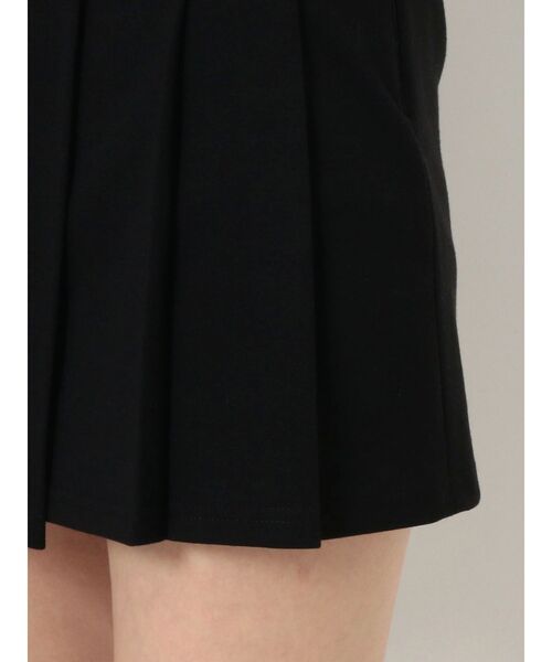 RESEXXY（リゼクシー）の「ポンチプリーツ切替スカパン（その他パンツ・レディース・ブラック/ベージュ・SMALL/MEDIUM）」の5枚目の写真
