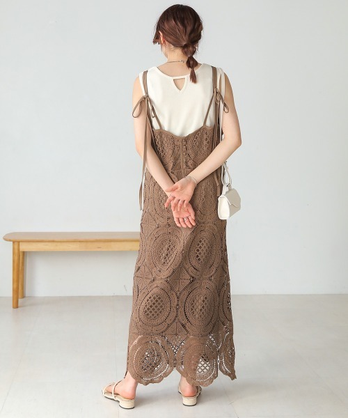 Bab（バブ）の「総レースキャミワンピース（ワンピース）」 - WEAR