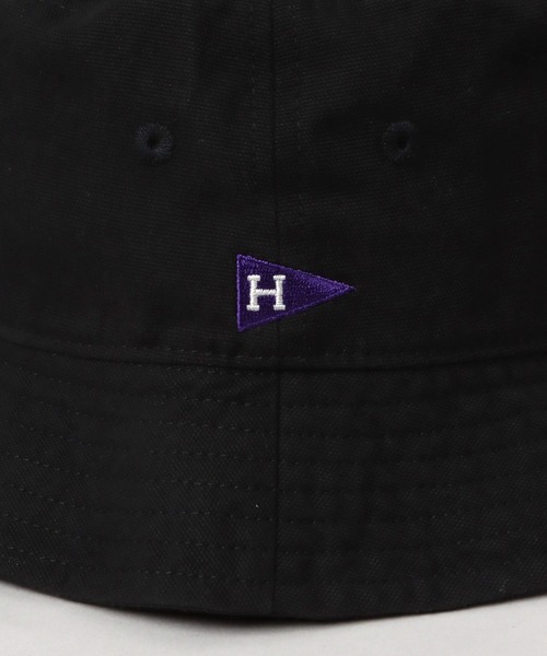 Healthknit(ヘルスニット)の「【Healthknit】ペナント刺繍バケットハット(ハット・レディース・ブラック/キャメル/オリーブ・FREE)」の7枚目の写真