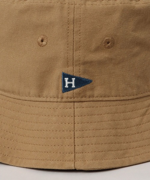 Healthknit(ヘルスニット)の「【Healthknit】ペナント刺繍バケットハット(ハット・レディース・ブラック/キャメル/オリーブ・FREE)」の6枚目の写真