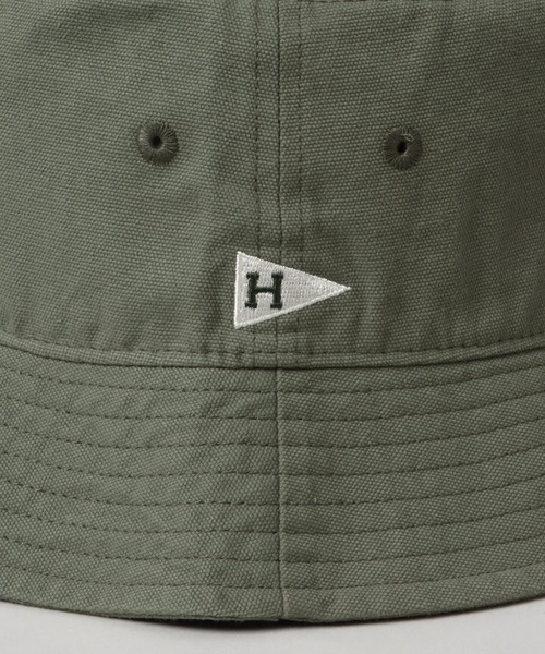 Healthknit(ヘルスニット)の「【Healthknit】ペナント刺繍バケットハット(ハット・レディース・ブラック/キャメル/オリーブ・FREE)」の9枚目の写真