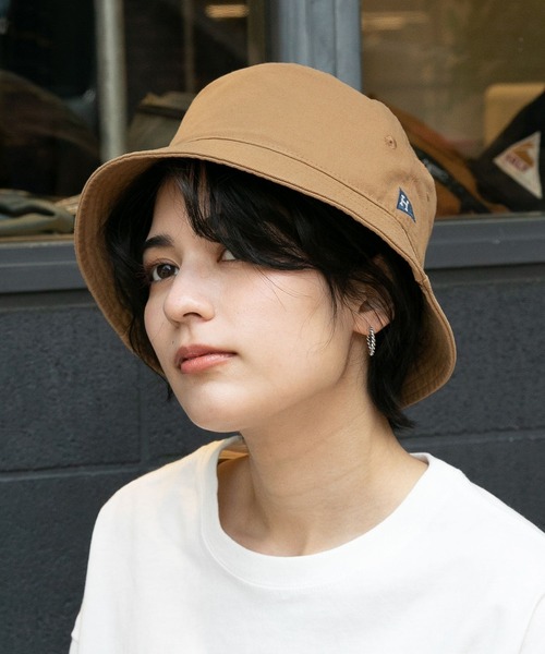 Healthknit(ヘルスニット)の「【Healthknit】ペナント刺繍バケットハット(ハット・レディース・ブラック/キャメル/オリーブ・FREE)」の16枚目の写真