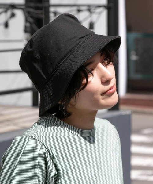 Healthknit(ヘルスニット)の「【Healthknit】ペナント刺繍バケットハット(ハット・レディース・ブラック/キャメル/オリーブ・FREE)」の19枚目の写真