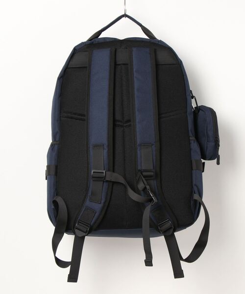 BEVERLY HILLS POLO CLUB（ビバリーヒルズポロクラブ）の「【BEVERLY HILLS POLO CLUB】 ポーチ付き　フラップリュック（バックパック/リュック・メンズ・ネイビー/ブラック・FREE）」の3枚目の写真