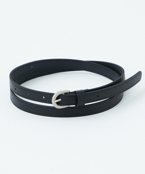 CIAOPANIC TYPY（チャオパニックティピー）の「ナローベルト（ベルト・メンズ・ブラウン系その他/ブラック・FREE）」の2枚目の写真