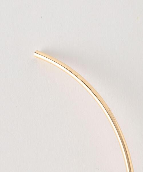 BEAUTY&YOUTH UNITED ARROWS(ビューティーアンドユースユナイテッドアローズ)の「メタル カーブクロス チョーカー(チョーカー・レディース・シルバー/ゴールド・FREE)」の5枚目の写真