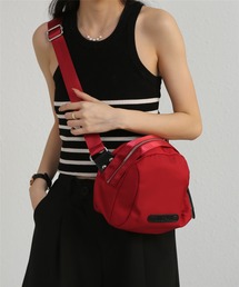 LA VORAGINE（ラ ヴォラジネ）の「ワイドベルトショルダーバッグ メッセンジャーバッグ ボディバッグ/ウエストポーチ 男女兼用（ショルダーバッグ）」