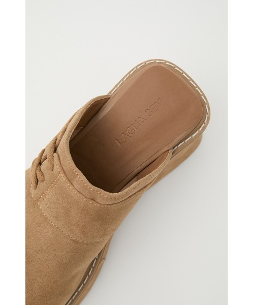 LAGUA GEM（ラグアジェム）の「SIDE LACE UP ミュール（サンダル