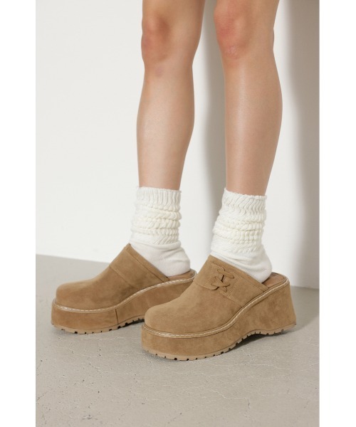 LAGUA GEM（ラグアジェム）の「SIDE LACE UP ミュール（サンダル