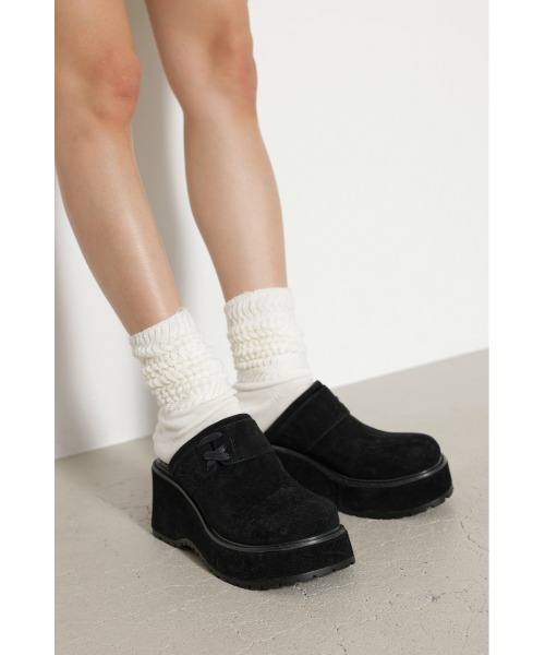 LAGUA GEM  LACEUP ミュール LAGUA GEM（ラグアジェム）の「SIDE LACE UP ミュール（サンダル