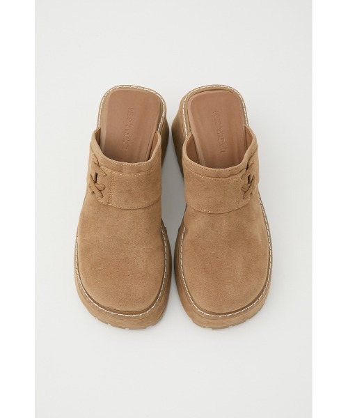 LAGUA GEM(ラグアジェム)の「SIDE LACE UP ミュール(サンダル LAGUA GEM(ラグアジェム)の「SIDE LACE UP ミュール(サンダル