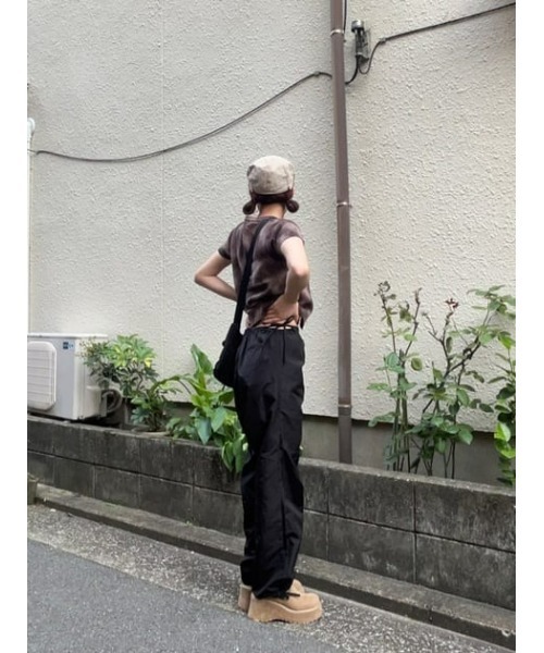 lagua gem lace up ミュール　完売商品 ラグアジェム ミュール LAGUA GEM | LACEUP ミュール (パンプス