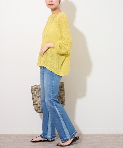 JOURNAL STANDARD relume(ジャーナルスタンダード レリューム)の「《追加2》ガゼットデニム(デニムパンツ・レディース・ネイビー・36/38/40)」の9枚目の写真