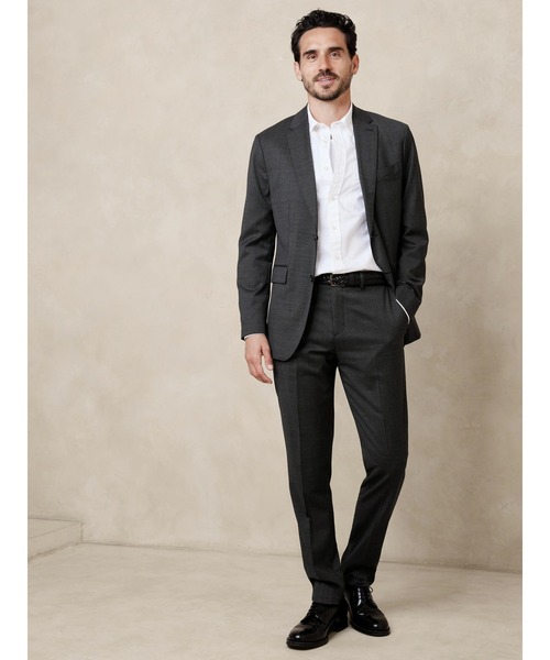 Banana Republic(バナナリパブリック)の「シグネチャー ネイルヘッド スーツパンツ(スラックス・メンズ・グレー・29/31/30/32/28/33/34)」の10枚目の写真