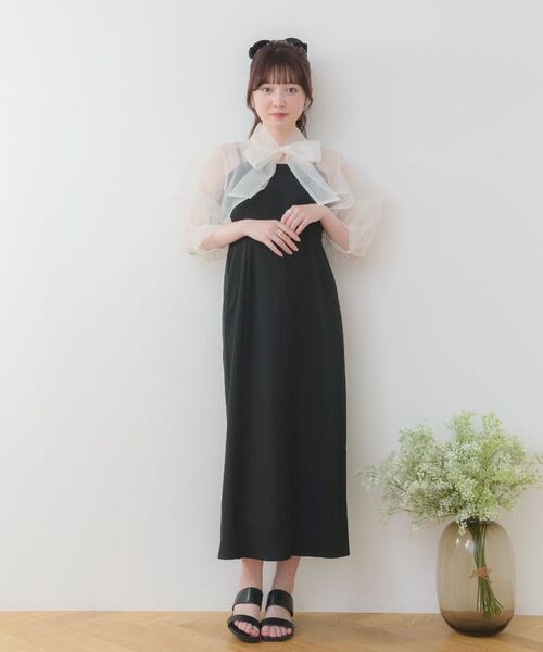 ems excite（エムズエキサイト）の「リボンボレロキャミワンピ