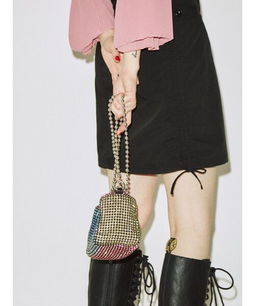 jouetie（ジュエティ）の「シャイニーショルダーBAG（ショルダーバッグ・レディース・オフホワイト/その他1・FREE）」の6枚目の写真