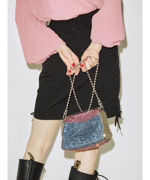 jouetie（ジュエティ）の「シャイニーショルダーBAG（ショルダーバッグ・レディース・オフホワイト/その他1・FREE）」の7枚目の写真