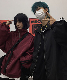 c.u.l | ユニセックス ナイロン風トラックジャケット culw511(ジャージ)