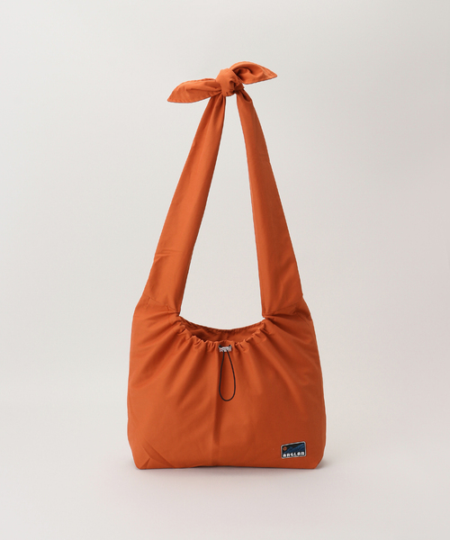 ANGLAN(アングラン)の「【ANGLAN/アングラン】Bundle String Hobo Bag(ショルダーバッグ・レディース・ブラック/オレンジ・FREE)」の2枚目の写真