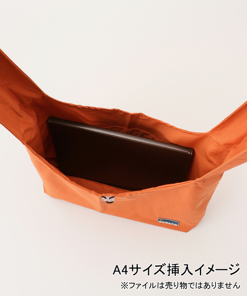 ANGLAN(アングラン)の「【ANGLAN/アングラン】Bundle String Hobo Bag(ショルダーバッグ・レディース・ブラック/オレンジ・FREE)」の11枚目の写真