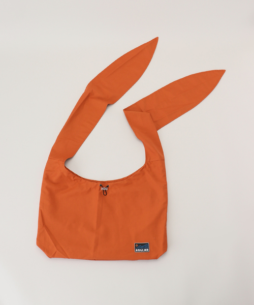 ANGLAN(アングラン)の「【ANGLAN/アングラン】Bundle String Hobo Bag(ショルダーバッグ・レディース・ブラック/オレンジ・FREE)」の15枚目の写真