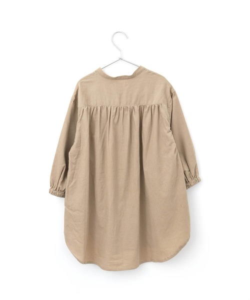 MAKE YOUR DAY(メイクユアデイ)の「シャツワンピース■150.160cm(シャツワンピース・キッズ・ブルー/ワインレッド/ベージュ・160/150)」の9枚目の写真