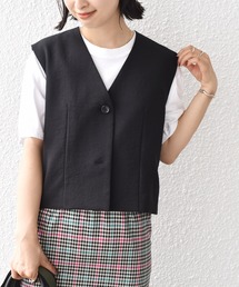 【ZOZO限定】SHIPS.me: 2WAY ストレッチ ジレ トップス