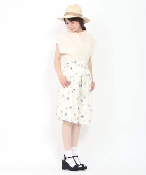 Chico(チコ)の「タックガウチョパンツ(その他パンツ・レディース・ホワイト/ネイビー/カーキ/その他18・FREE)」の14枚目の写真