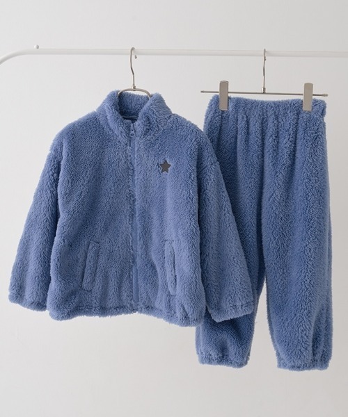 b・ROOM（ビールーム）の「【エニウェアシリーズ】ジップアップブルゾン×パンツセット（アンサンブル・キッズ・アイボリー/グレイッシュブルー/ミント/チャコール/ベージュ・110cm/120cm/150cm/100cm/140cm/130cm）」の18枚目の写真