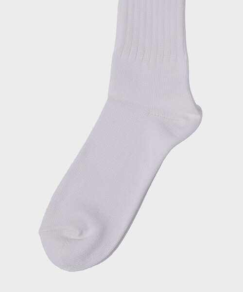 Jieda（ジエダ）の「LOOSE FIT SOCKS（ソックス/靴下・メンズ・ブラック/ホワイト・FREE）」の4枚目の写真