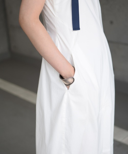 Marient（マリエント）の「アメリカンスリーブロングOP（ワンピース・レディース・ホワイト/ブラック・FREE）」の10枚目の写真