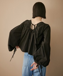 Stylevoice for xxx | ボリュームスリーブクロップドブラウス(シャツ/ブラウス)