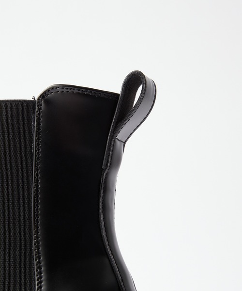 cussil（クシル）の「【cussil/クシル】【+6.5cm】スクエアトゥ サイドゴアヒールブーツ（ブーツ・メンズ・ブラック・44/42/40）」の13枚目の写真