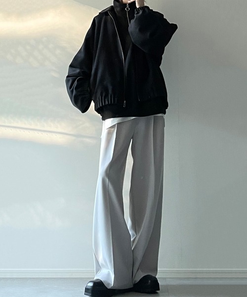 cussil（クシル）の「【cussil/クシル】【+6.5cm】スクエアトゥ サイドゴアヒールブーツ（ブーツ・メンズ・ブラック・44/42/40）」の17枚目の写真