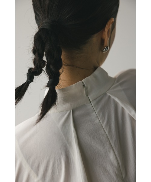 STYLEMIXER（スタイルミキサー）の「ロングカフハイネックブラウス（シャツ/ブラウス・レディース・ブラック/ベージュ/ホワイト・FREE）」の22枚目の写真