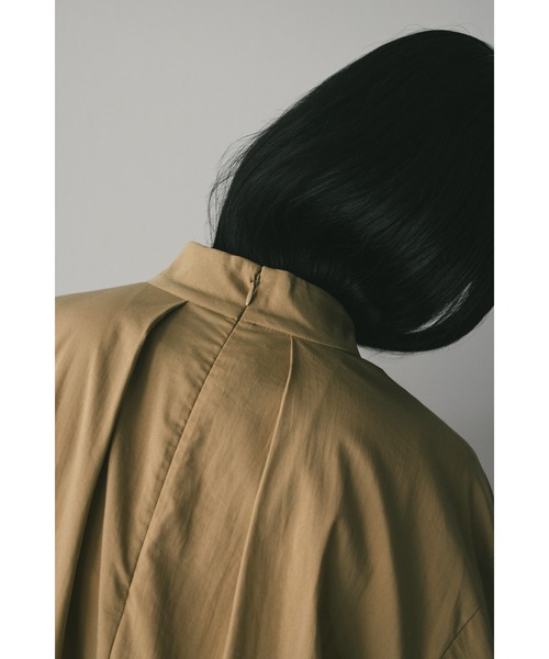 セール】ロングカフハイネックブラウス（シャツ/ブラウス