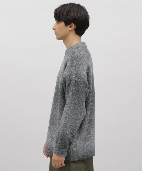 LAKOLE（ラコレ）の「グラデーションニットプルオーバー / 907214（ニット/セーター・メンズ・オレンジ/パープル/チャコールグレー・LARGE/X-LARGE/MEDIUM）」の10枚目の写真