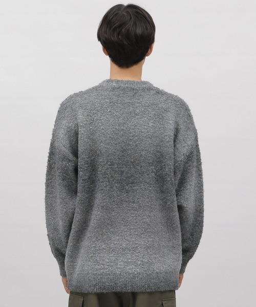 LAKOLE（ラコレ）の「グラデーションニットプルオーバー / 907214（ニット/セーター・メンズ・オレンジ/パープル/チャコールグレー・LARGE/X-LARGE/MEDIUM）」の11枚目の写真