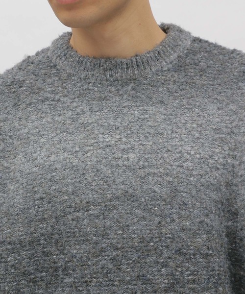 LAKOLE（ラコレ）の「グラデーションニットプルオーバー / 907214（ニット/セーター・メンズ・オレンジ/パープル/チャコールグレー・LARGE/X-LARGE/MEDIUM）」の12枚目の写真