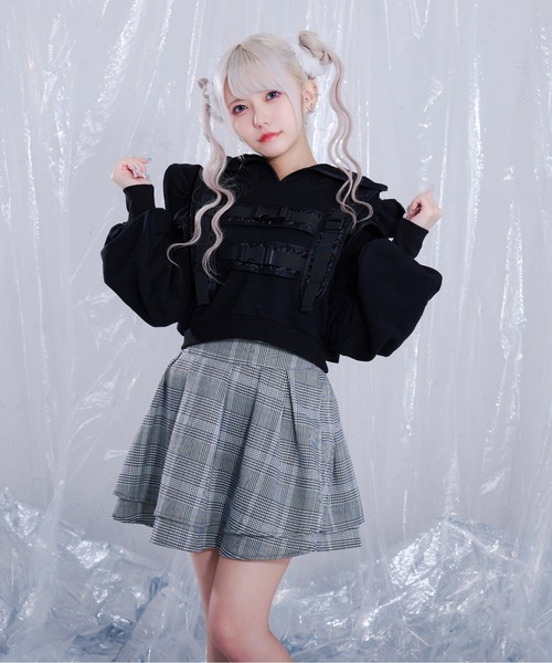 Pal elfy（パルエルフィー）の「キルティングハーネスパーカー