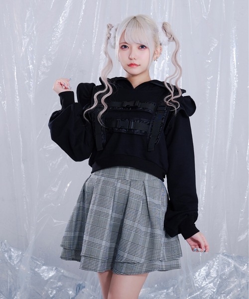 Pal elfy（パルエルフィー）の「キルティングハーネスパーカー