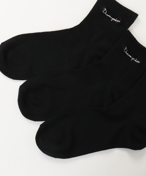Champion（チャンピオン）の「【Champion/チャンピオン】レディース 【3足組】クォーターレングスソックス（ソックス/靴下・レディース・ホワイト/ブラック/その他・SMALL）」の8枚目の写真