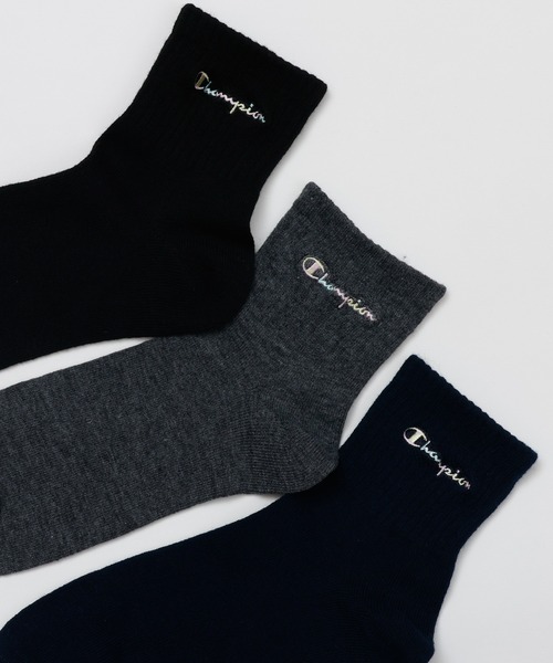 Champion（チャンピオン）の「【Champion/チャンピオン】レディース 【3足組】クォーターレングスソックス（ソックス/靴下・レディース・ホワイト/ブラック/その他・SMALL）」の15枚目の写真