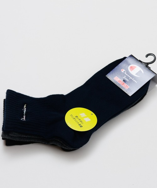 Champion（チャンピオン）の「【Champion/チャンピオン】レディース 【3足組】クォーターレングスソックス（ソックス/靴下・レディース・ホワイト/ブラック/その他・SMALL）」の17枚目の写真