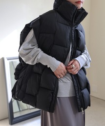 ULEULA | 編み込みエコダウンベスト(ダウンベスト)