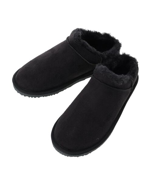 Green Parks(グリーンパークス)の「RUPIS.ショートムートンブーツ(ブーツ・レディース・キャメル/ブラック・S/XL/M/L)」の11枚目の写真